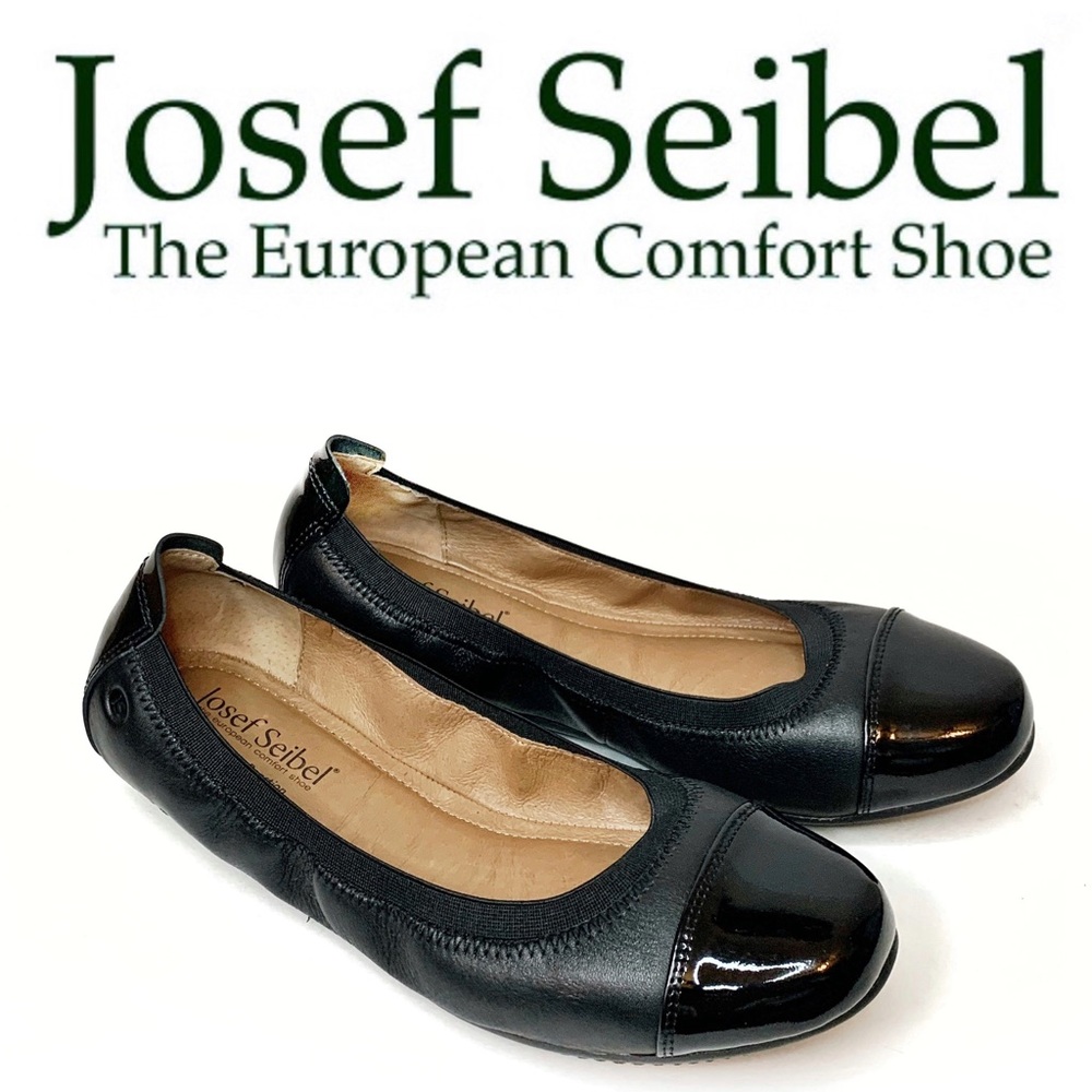 NWOB Josef Seibel Pippa Ballet Flats Black